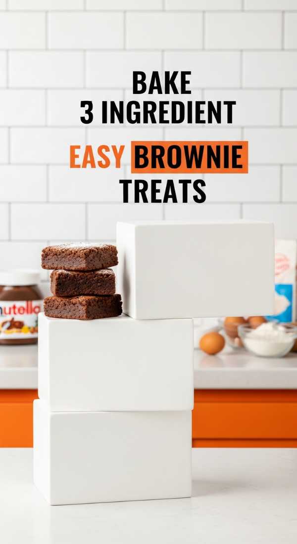 Bake 3 Ingredient Easy Brownie Treats 69f19714679a4