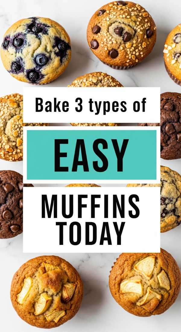 Bake 3 Types Of Easy Muffins Today 69e853df8413e