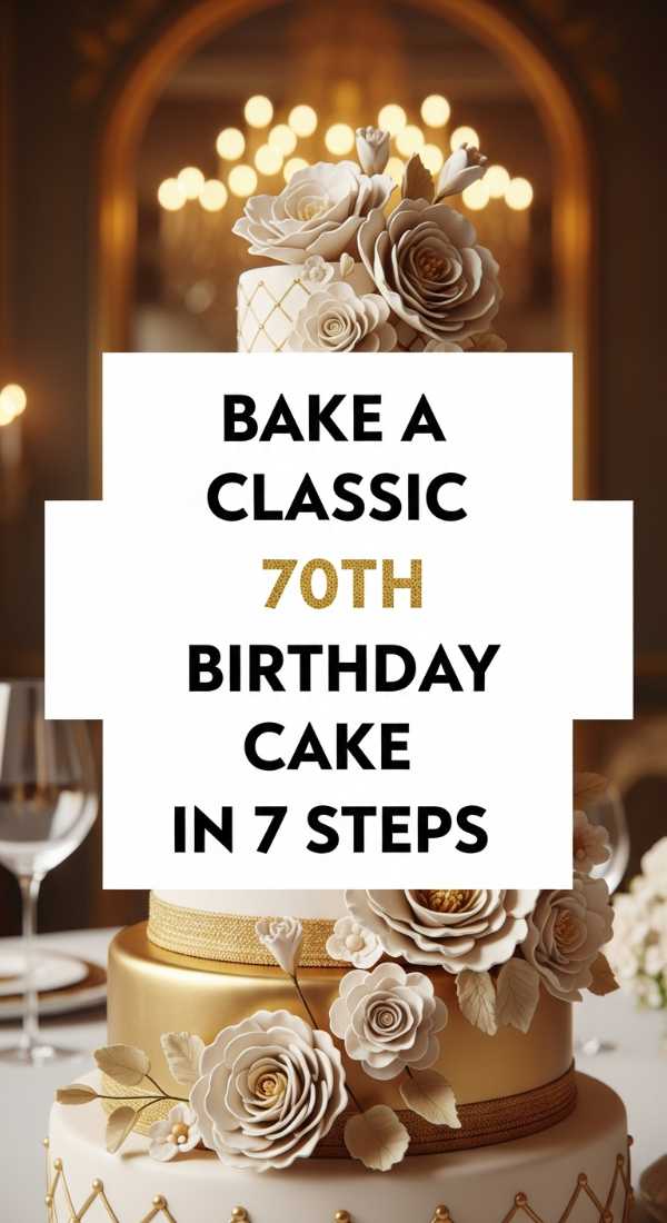 Bake A Classic 70th Birthday Cake In 7 Steps 69edfa9f44da8