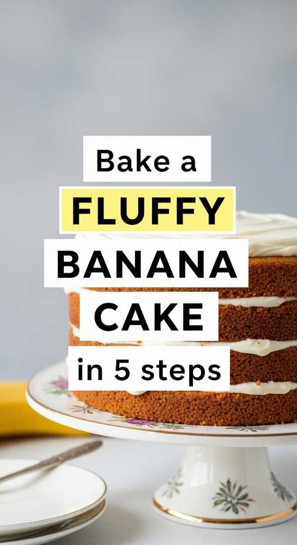 Bake A Fluffy Banana Cake In 5 Steps 69e855872d1a2