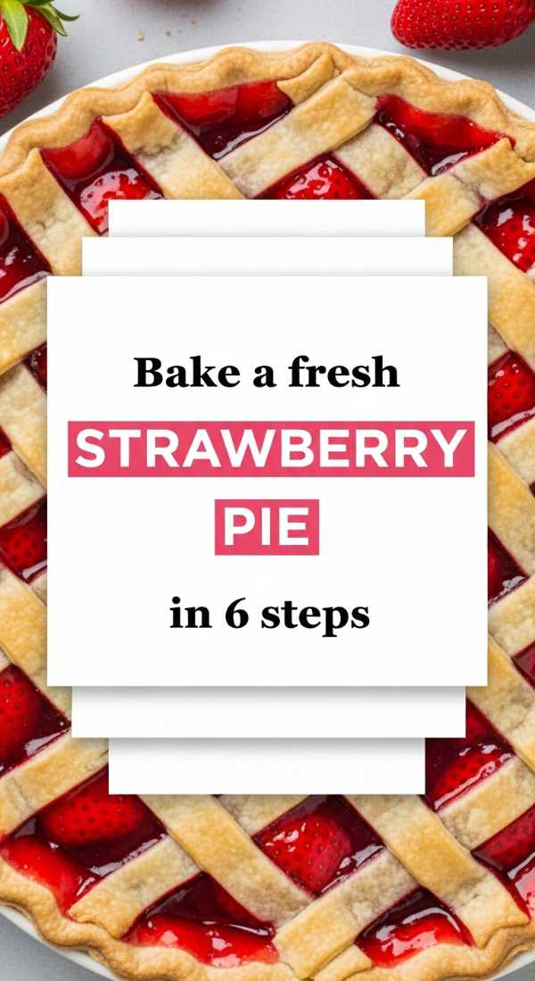 Bake A Fresh Strawberry Pie In 6 Steps 69e70c02496f9