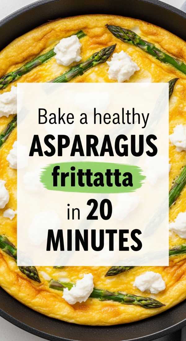 Bake A Healthy Asparagus Frittata In 20 Minutes 69e70adc07aba