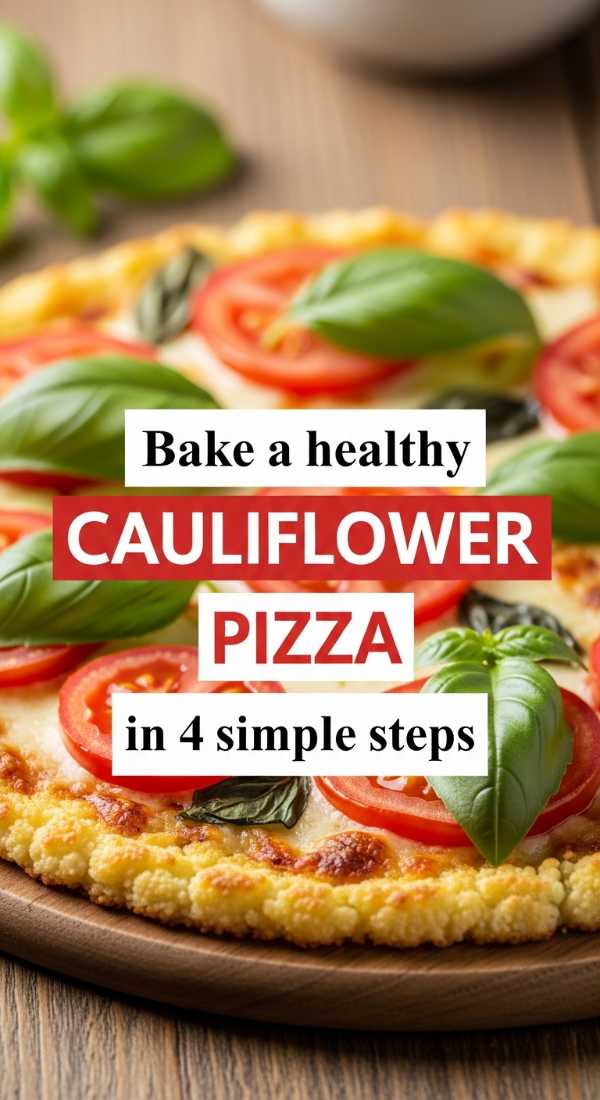 Bake A Healthy Cauliflower Pizza In 4 Simple Steps 69e46e437f03b