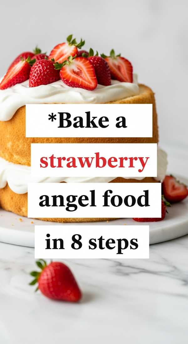 Bake A Strawberry Angel Food Cake In 8 Steps 69e5d84f66990