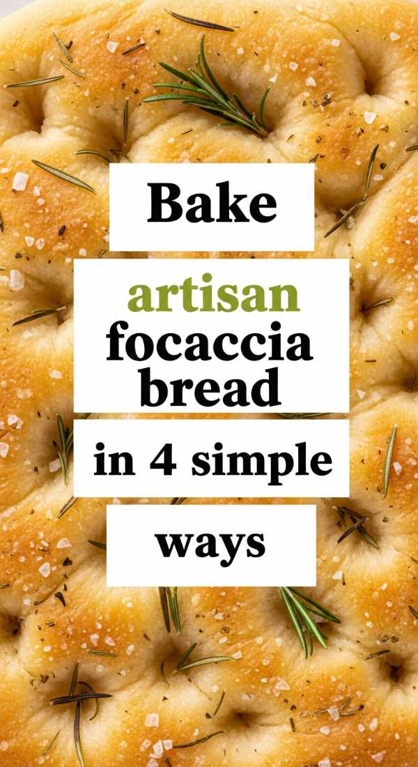 Bake Artisan Focaccia Bread In 4 Simple Ways 69e853d45631c