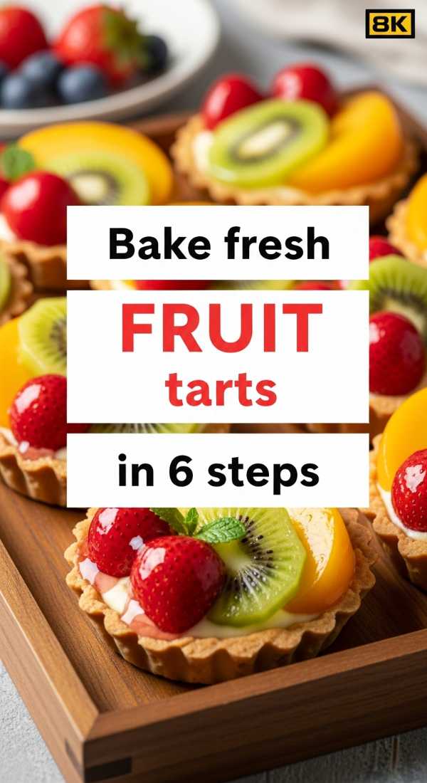 Bake Fresh Fruit Tarts In 6 Steps 69ef469213943