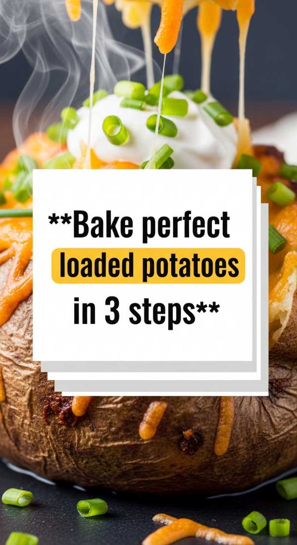 Bake Perfect Loaded Potatoes In 3 Steps 69eb7e196ccaf