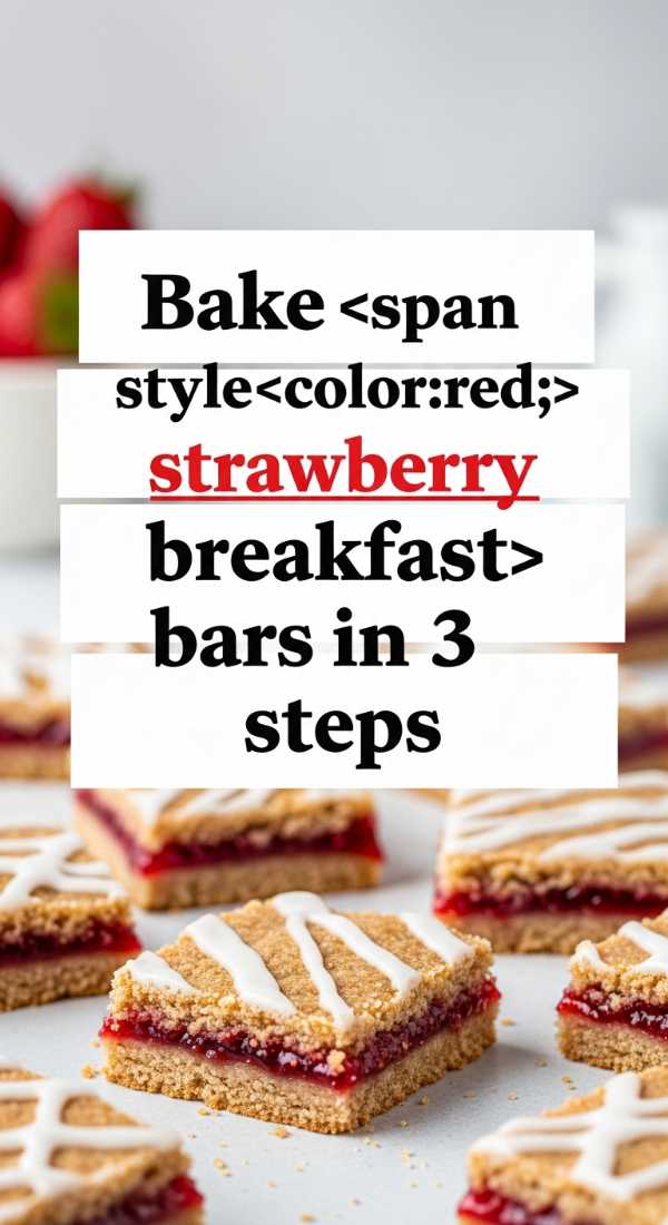 Bake Strawberry Breakfast Bars In 3 Steps 69e5d140495cd