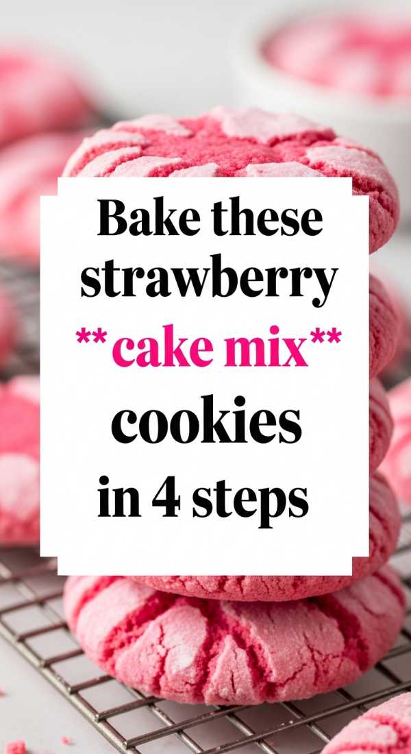 Bake These Strawberry Cake Mix Cookies In 4 Steps 69f05ac29c260