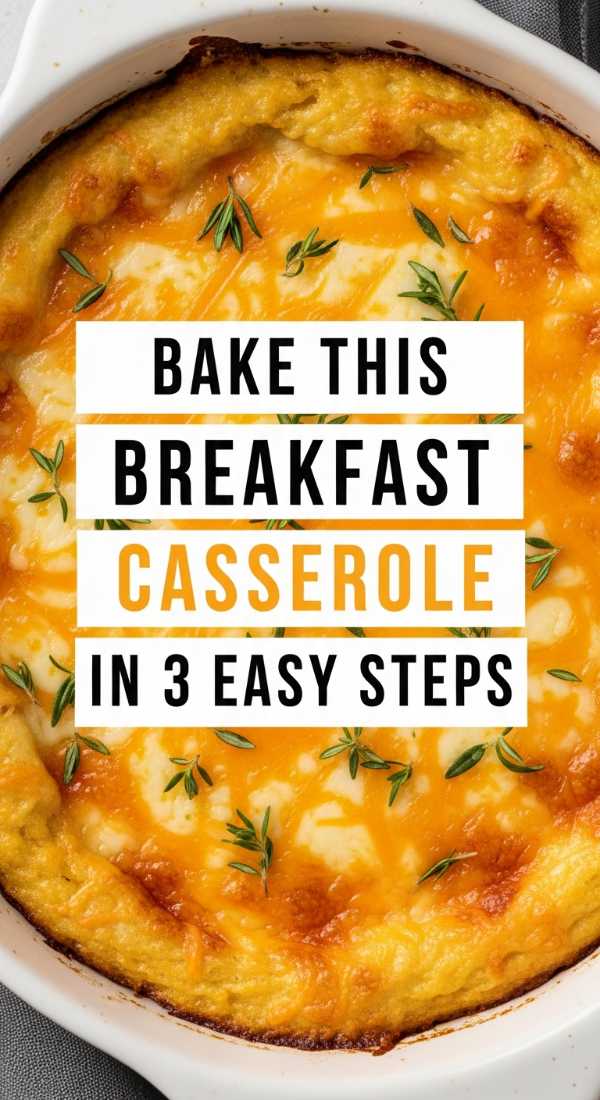 Bake This Breakfast Casserole In 3 Easy Steps 69f05aa3d9715