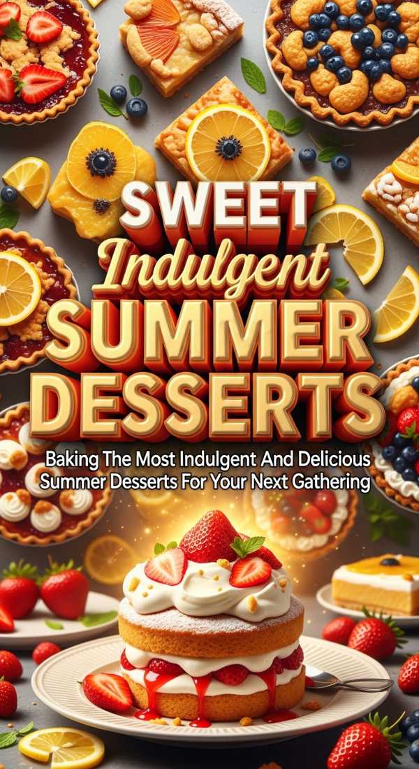 Baking The Most Indulgent And Delicious Summer Desserts For Your Next Gathering 69f1de9fbbd12
