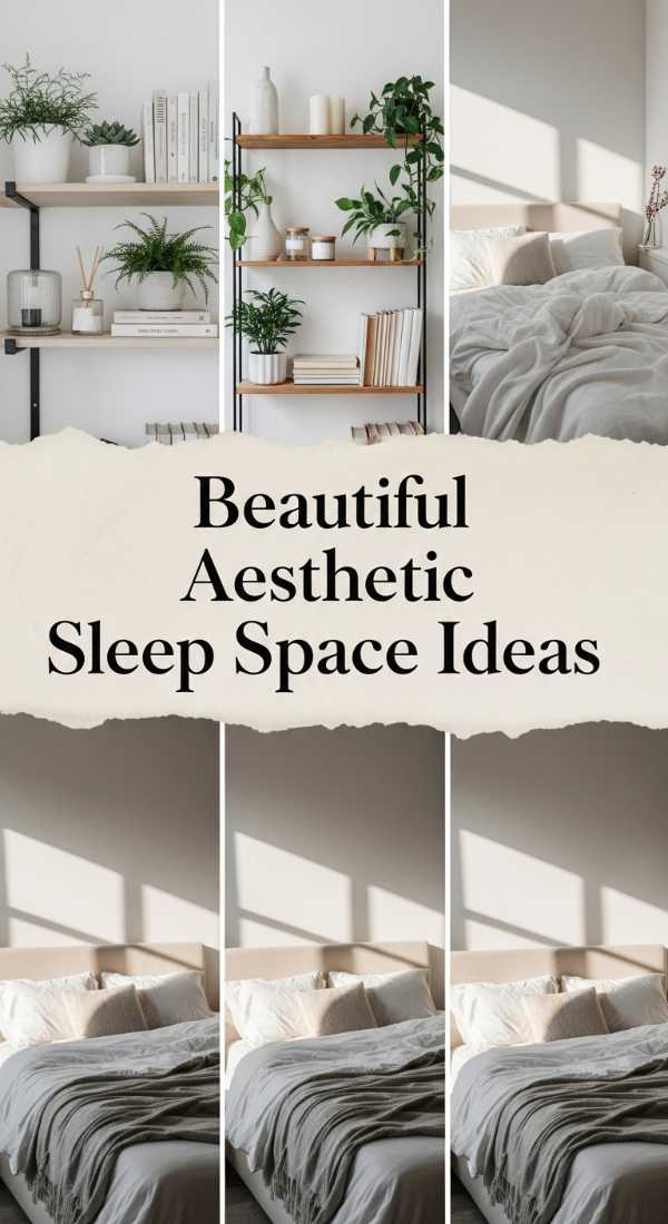 Beautiful Aesthetic Sleep Space Ideas 69e3b6ead24e6