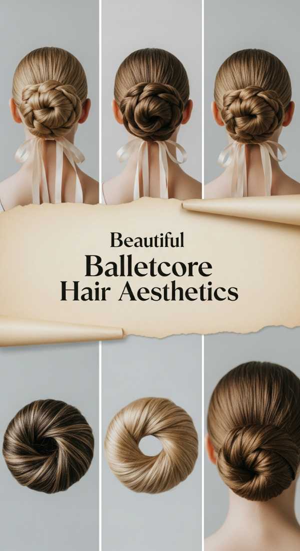 Beautiful Balletcore Hair Aesthetics 69e4f67593e1a