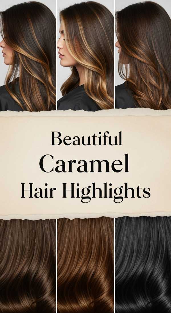 Beautiful Caramel Hair Highlights 69ee52f3791ca