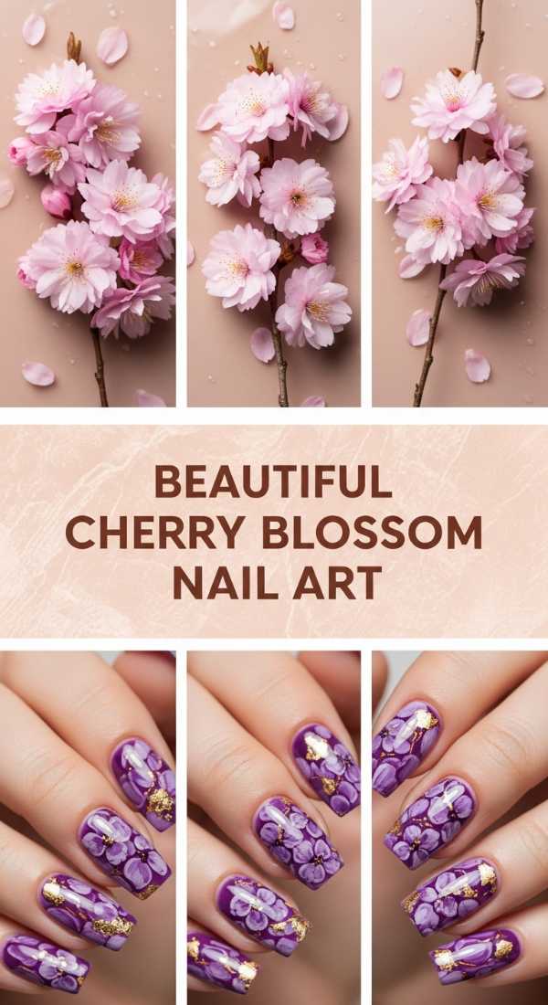 Beautiful Cherry Blossom Nail Art 69f32d49b1d98