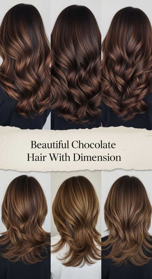 Beautiful Chocolate Hair With Dimension 69ecef81700c2