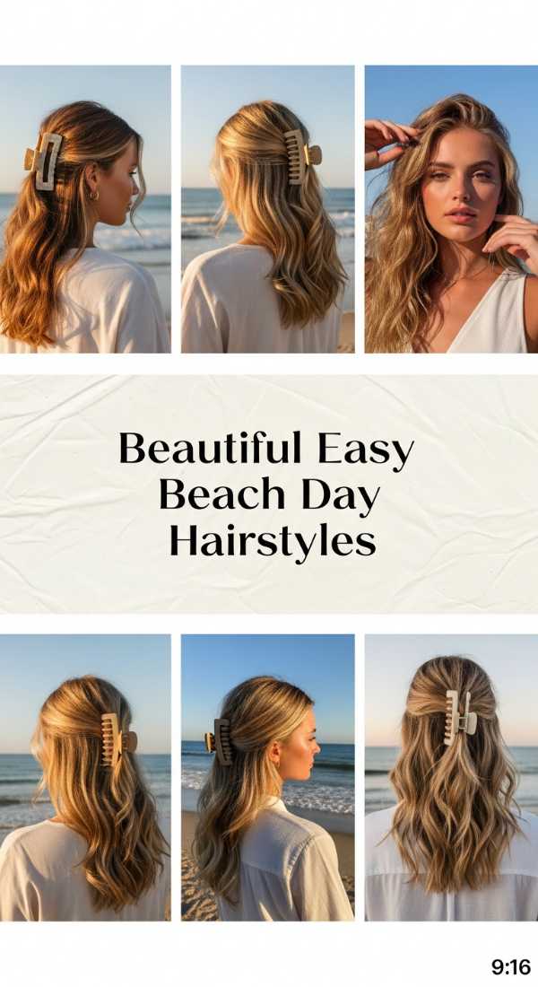 Beautiful Easy Beach Day Hairstyles 69e9d3fda27f6
