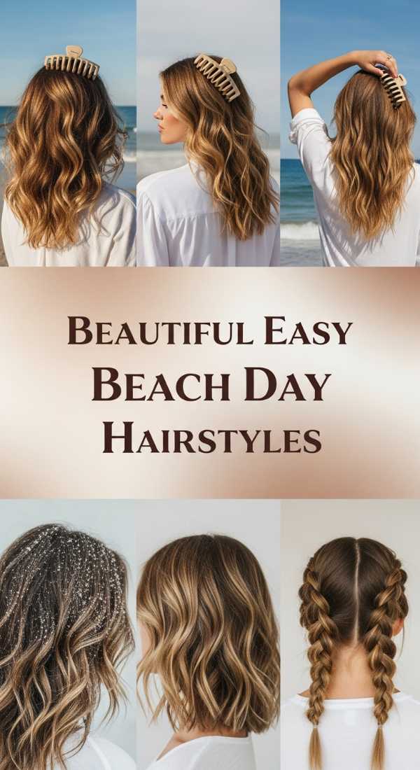 Beautiful Easy Beach Day Hairstyles 69ecef8c8bd93