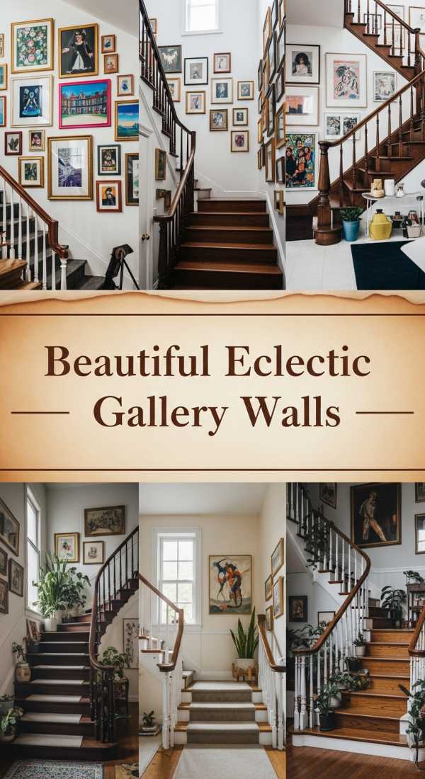 Beautiful Eclectic Gallery Walls 69df20e13b681