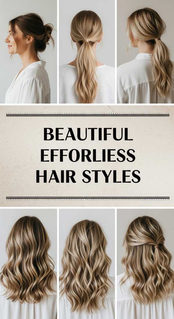 Beautiful Effortless Hair Styles 69e33a08392fb