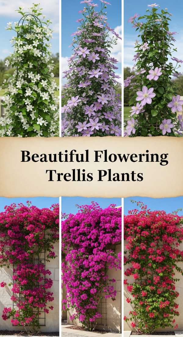 Beautiful Flowering Trellis Plants 69df43da41966