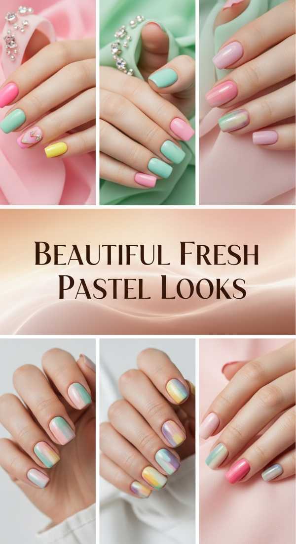 Beautiful Fresh Pastel Looks