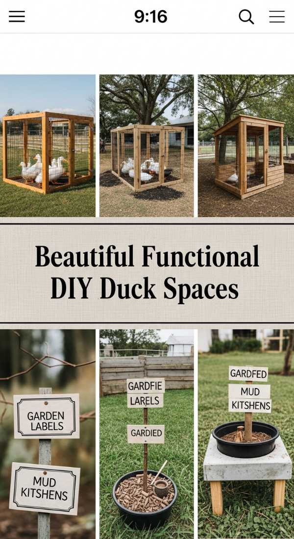 Beautiful Functional Diy Duck Spaces 69df43d199559