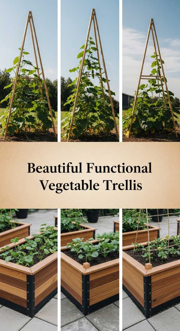 Beautiful Functional Vegetable Trellis 69df43dc66b26