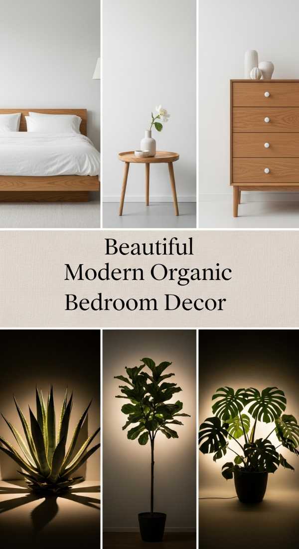Beautiful Modern Organic Bedroom Decor 69df4678b1c53