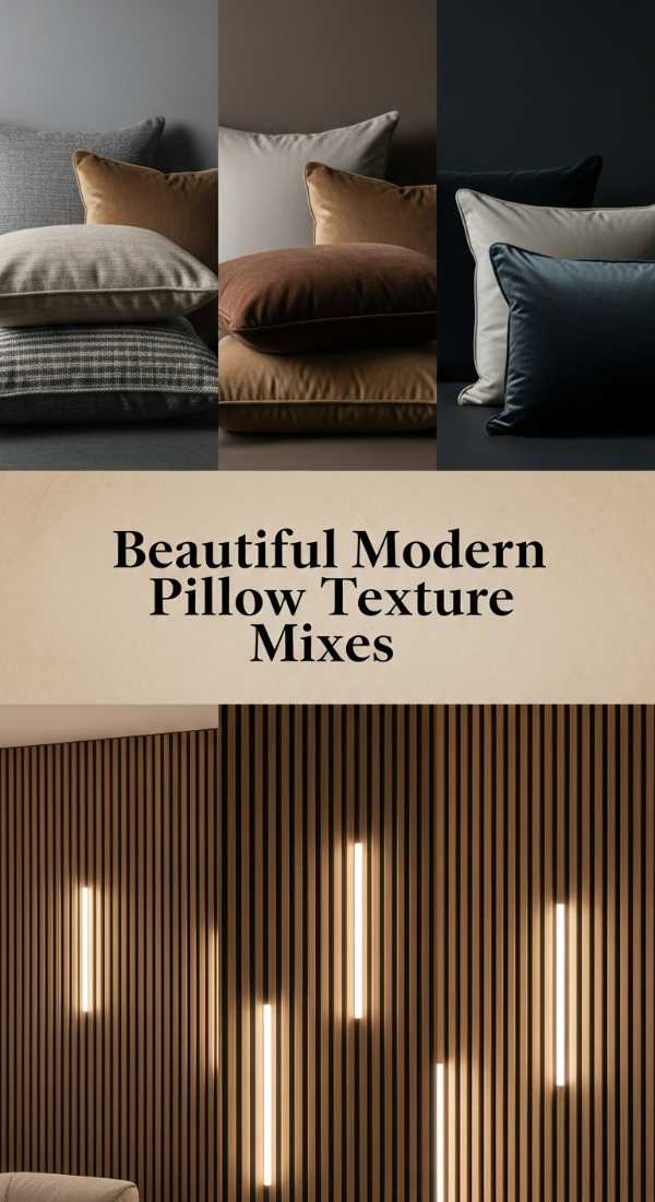 Beautiful Modern Pillow Texture Mixes 69ed0343acc22