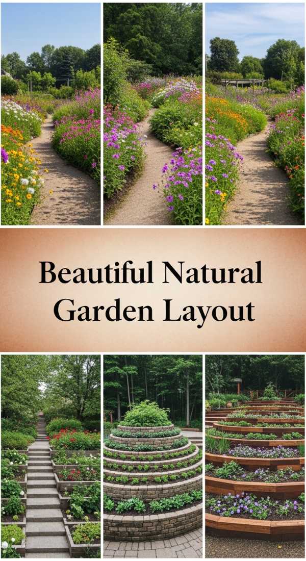 Beautiful Natural Garden Layout 69df467a6e8d8