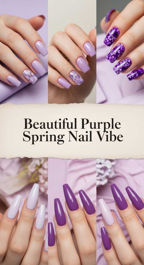 Beautiful Purple Spring Nail Vibe 69ef3ac9e0019