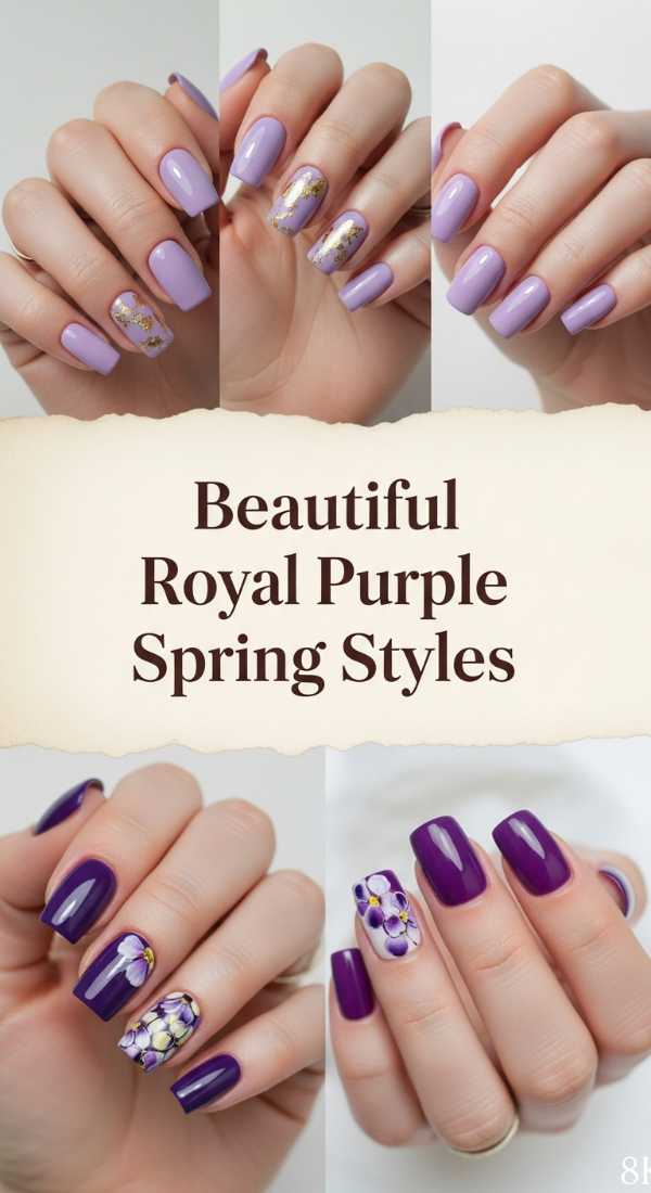 Beautiful Royal Purple Spring Styles 69f24a8255939