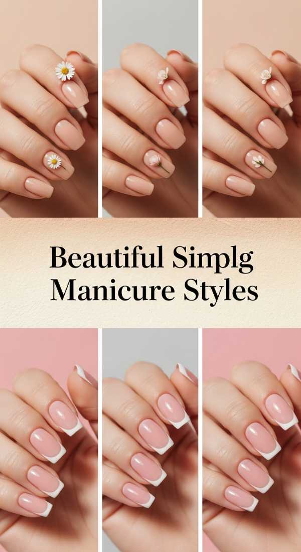 Beautiful Simple Spring Manicure Styles 69ecf8934fef6