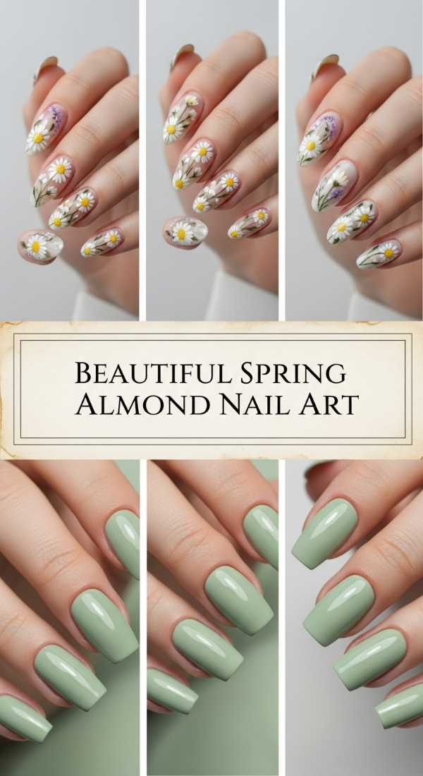Beautiful Spring Almond Nail Art 69e4e4a0044f9