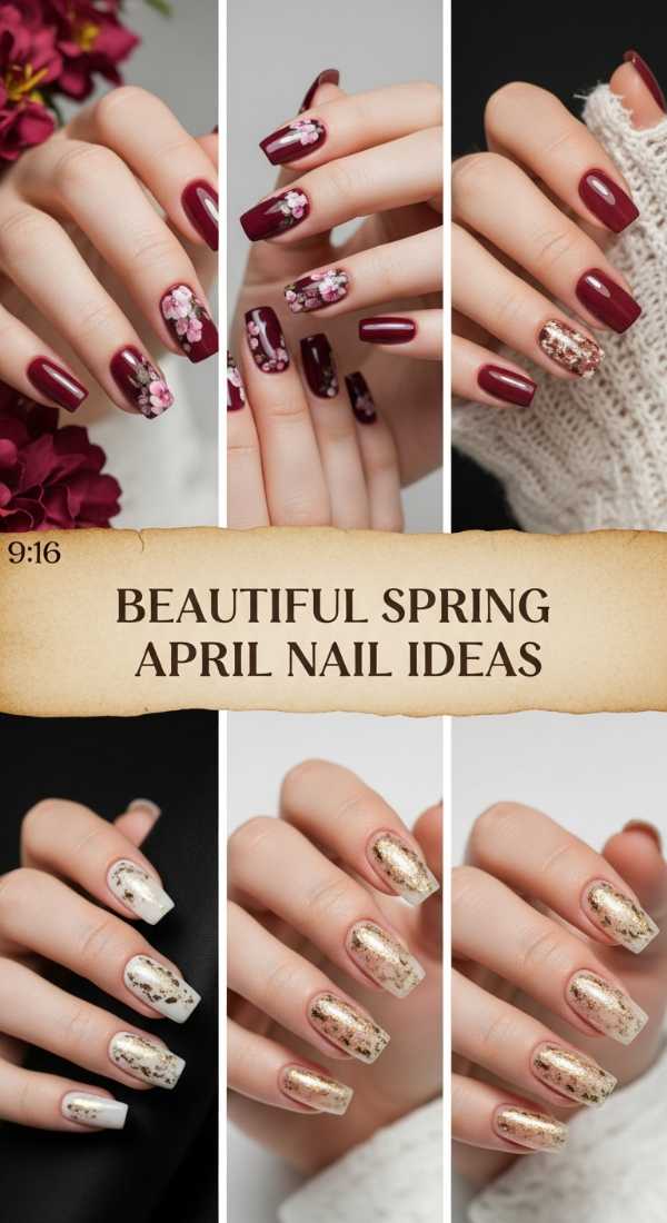 Beautiful Spring April Nail Ideas 69ece598d4136