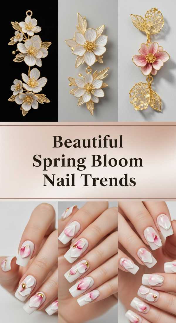 The Ultimate Spring Nail Lookbook: From Pastels to Petals Beautiful Spring Bloom Nail Trends 69df3ace7cbd7