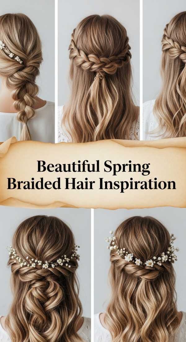 Beautiful Spring Braided Hair Inspiration