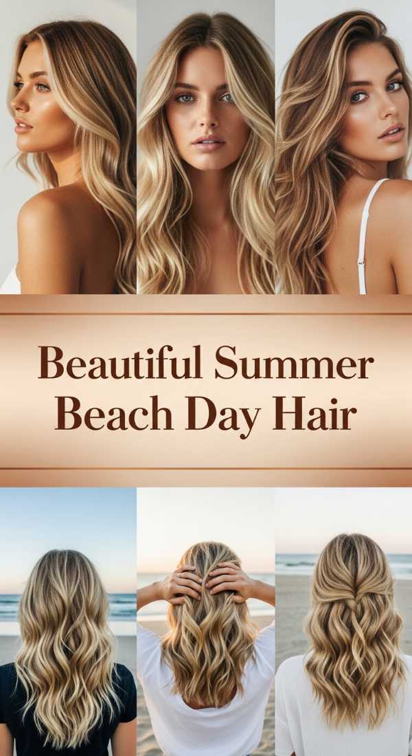 Beautiful Summer Beach Day Hair 69eb966d870fe