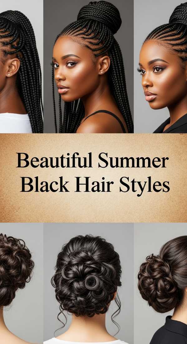 Beautiful Summer Black Hair Styles 69e9cd1182c82