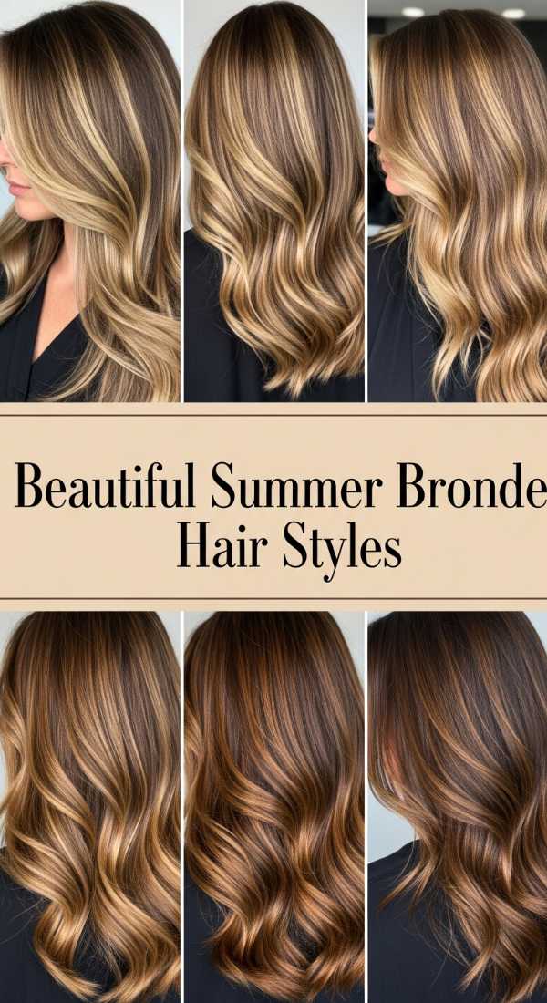 Beautiful Summer Bronde Hair Styles 69e5e11e9a032
