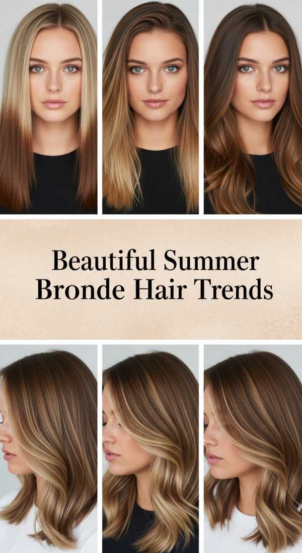 Beautiful Summer Bronde Hair Trends 69e9d40626884