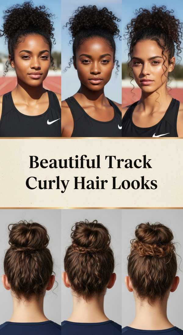 Gym to Glam: The Most Versatile Hairstyles for Busy Women Beautiful Track Curly Hair Looks 69df3fcf14761