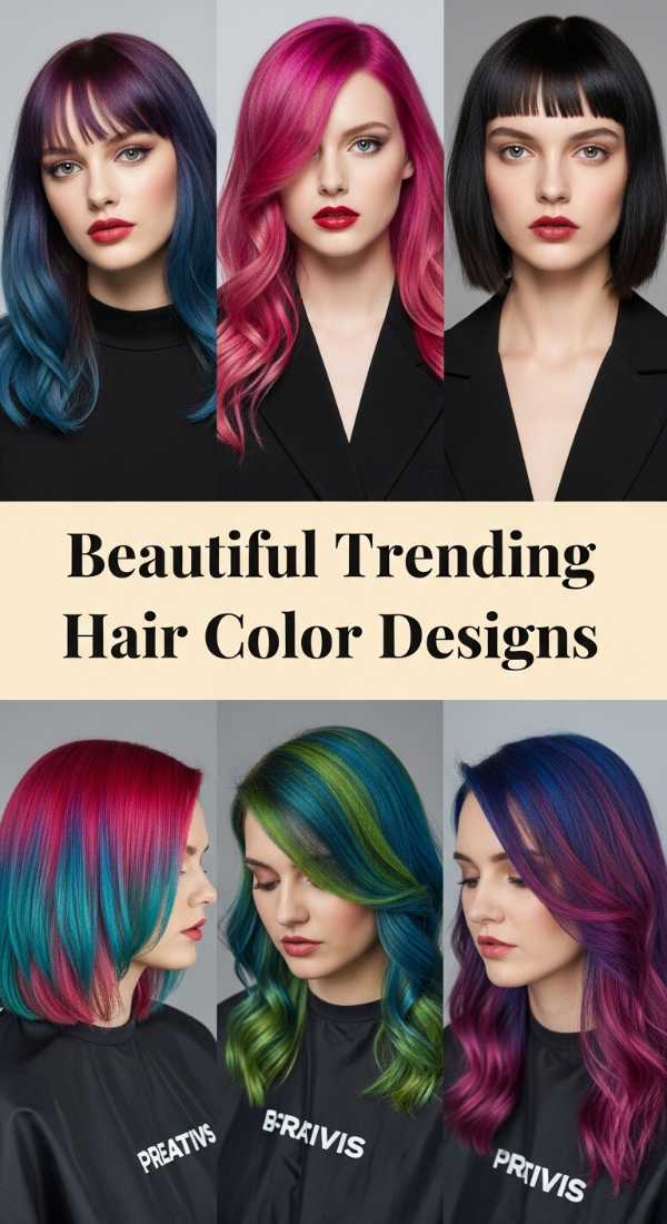 Beautiful Trending Hair Color Designs 69eb9668636a0