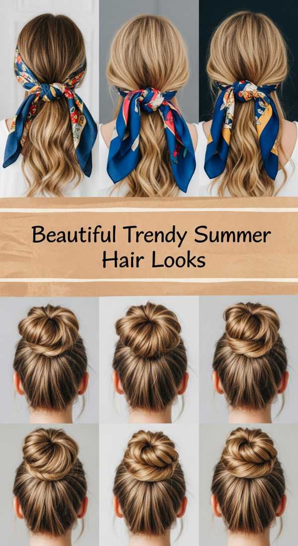 Beautiful Trendy Summer Hair Looks 69e9d414deca1