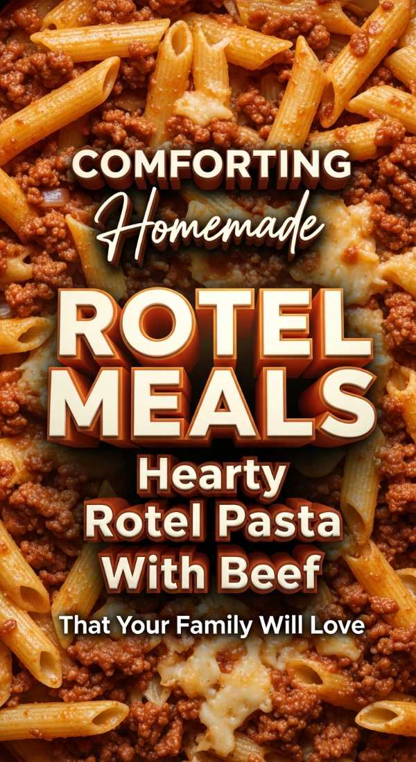 Beefy Rotel Pasta Bake For A Filling Dinner 69f05e8961fb1