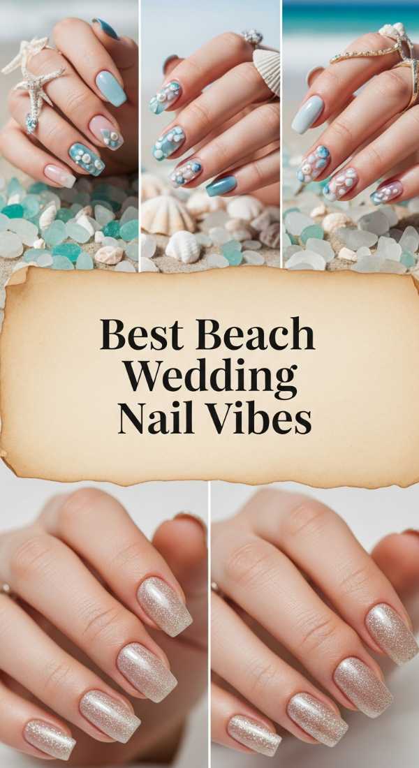 Best Beach Wedding Nail Vibes 69df1ba6e400c