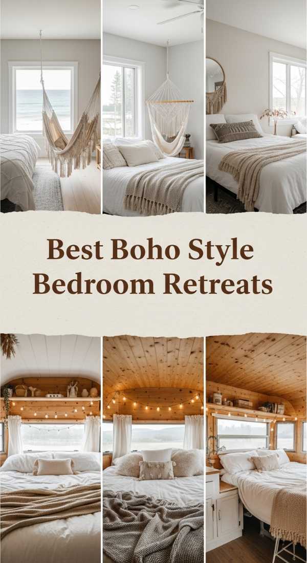 Best Boho Style Bedroom Retreats 69ea60a144589