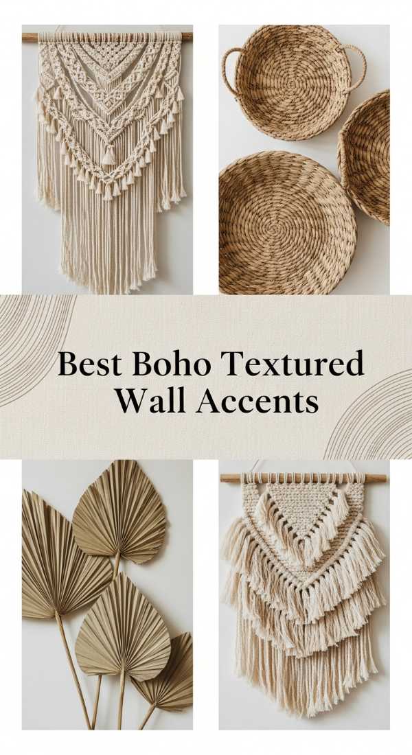 Best Boho Textured Wall Accents 69df20e0ba543