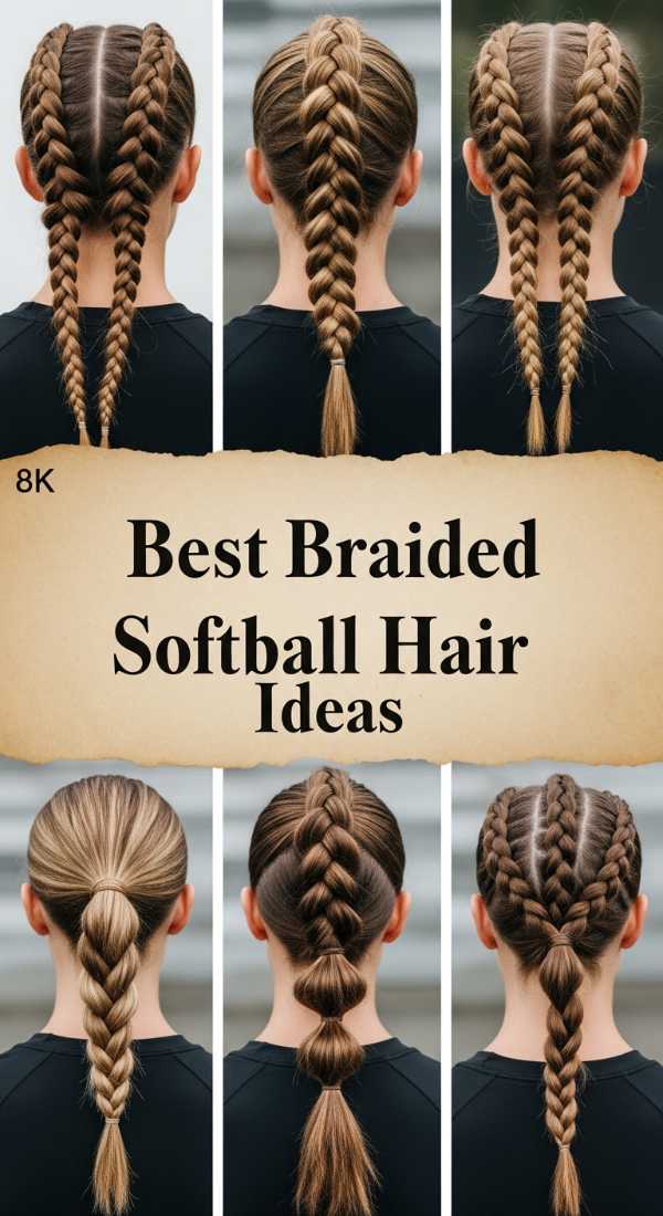 Best Braided Softball Hair Ideas 69f262be9d7ea